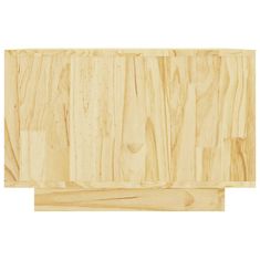 Vidaxl Klubska mizica 50x50x33,5 cm trdna borovina