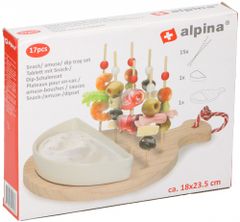 Alpina set mizica za prigrizke, 3 deli (E022796)