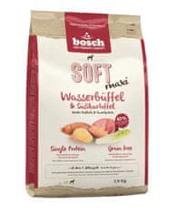 Bosch Soft Maxi hrana za pse, brez žitaric, vodni bivol in sladek krompir, 2,5 kg