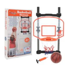 Greatstore Otroški košarkarski komplet za vrata nastavljiv