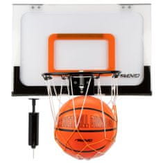 Greatstore Avento Mini košarkarski komplet, 45x30x3 cm, prozoren