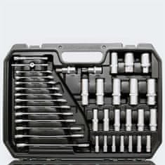 Wiltec 215 delni PRO set nasadnih ključev z ragljo – gedore za mehanike