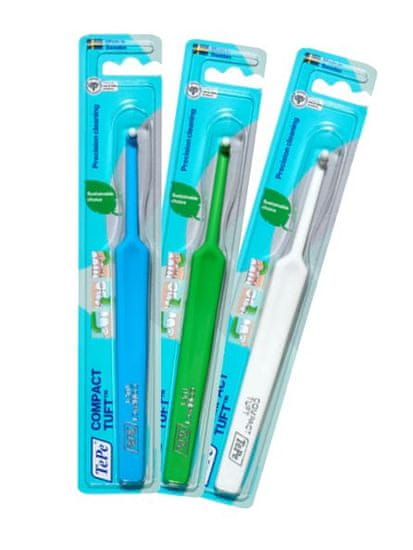 Tepe čopasta zobna ščetka Compact Tuff, 3 kosi | mimovrste=)