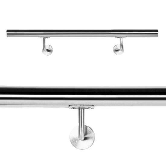 Wiltec Inox stensko držalo -ročka 90cm