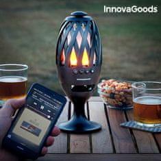 InnovaGoods Bluetooth zvočnik z LED imitacijo plamena