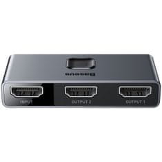 BASEUS Matrix 3x HDMI Switch 4K, siva