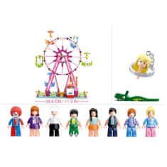 Sluban Girls Dream M38-B0723 Ferris Wheel Carousel