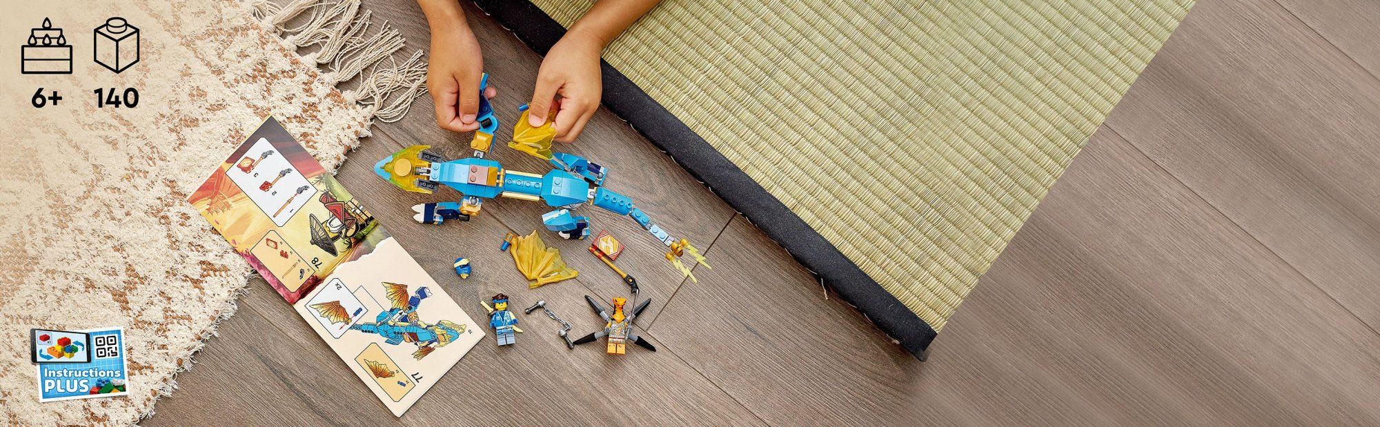  Ninjago - Jayev nevihtni zmaj EVO (71760)