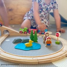 Bigjigs Rail Lesena železniška proga osmica