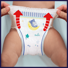 Pampers Night Pants hlačne plenice, velikost 4, 25 plenic, 9–15 kg