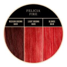 Hermans Professional amazing barvna maska, felicia fire - uv, 115 ml