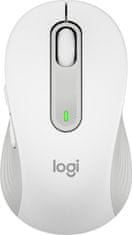 Logitech Signature M650 miška, Bluetooth, bela (910-006255)