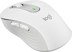 Logitech Signature M650 miška, Bluetooth, bela (910-006255)