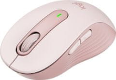 Logitech Signature M650 miška, Bluetooth, za desničarje, roza (910-006254)