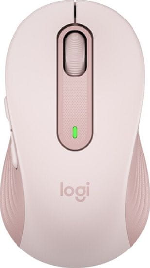 Logitech Signature M650 miška, Bluetooth, za desničarje, roza (910-006254)