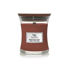 Woodwick Vaza z dišečimi svečami mala dimljeni oreh in javor 85 g