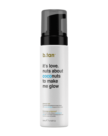 b.tan pena za postopno porjavitev, it's love. nuts about coconuts to make me glow , 200ml