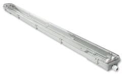 Volino LED Stropna industrijska svetilka z vključenimi sijalkami T8 VP-EL TUBE 2x120 - IP65 6500k