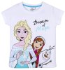 Disney Frozen II majica, dekliška, 128, bela (2200008886 2200008886)