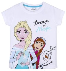 Disney Frozen II majica, dekliška, 128, bela (2200008886 2200008886)