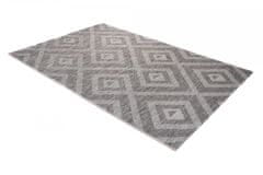 Chemex Terasna Preproga Univerzalna Preproga Za Teraso 21134 Dy. Zza Kremna Siva Srebrna 60x110 cm