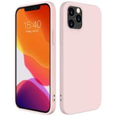 slomart silikonski ovitek prilagodljiv silikonski ovitek iphone 12 pro max roza