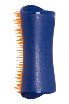 Tangle Teezer Pet Teezer krtača za pse, temno modra/oranžna