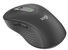 Logitech Signature M650 miška, velikost L, Bluetooth, grafitna barva (910-006236)