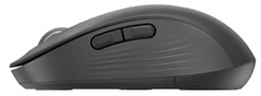 Logitech Signature M650 miška, velikost L, Bluetooth, grafitna barva (910-006236)