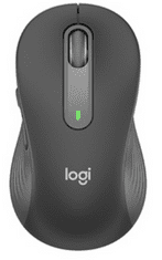 Logitech Signature M650 miška, velikost L, Bluetooth, grafitna barva (910-006236)