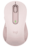 Logitech Signature M650 miška, velikost L, Bluetooth, roza (910-006237)