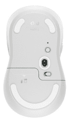 Logitech Signature M650 miška, velikost L, Bluetooth, bela (910-006238)