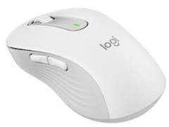 Logitech Signature M650 miška, velikost L, Bluetooth, bela (910-006238)