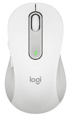 Logitech Signature M650 miška, velikost L, Bluetooth, bela (910-006238)