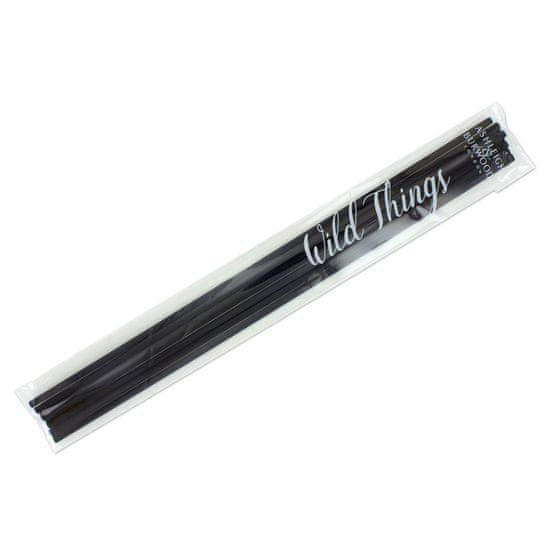 Ashleigh & Burwood Difuzor palice, poliester, črne barve, 8 kos, dolžina 28 cm