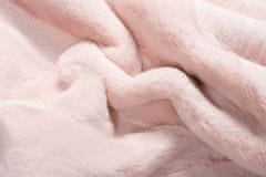 Chemex Mehka Zajčja Plišena Preproga Fur Roza 120x170 cm