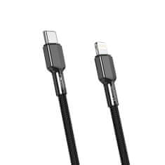 XO podatkovni kabel NB183A USB-C - Lightning 1,0m 20W, črn