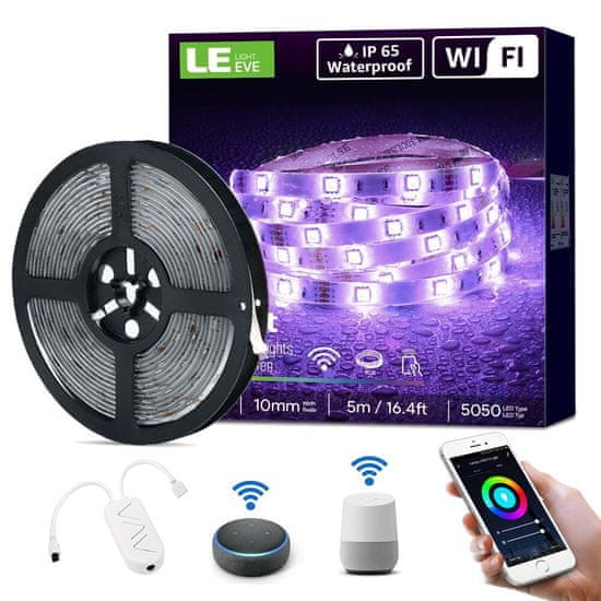 Lepro WIFI 5m Set LED trak RGB IP65 – vodoodporen