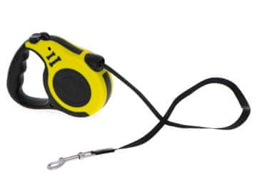Volino Raztegljiv flexi povodec za pse do 8 kg - 3m rumen