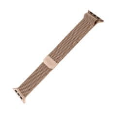 FIXED Mesh Strap za Apple Watch 38/40/41mm, nerjaveče jeklo, roza (FIXMEST-436-RG)