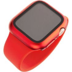 FIXED Zaščitni ovitek Pure+ s kaljenim steklom za Apple Watch 40mm, rdeč (FIXPUW+-436-RD)