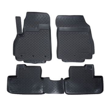 SCOUTT Gumijaste preproge NORM z dvignjenim robom za Chevrolet Orlando 2011-2018 4ks
