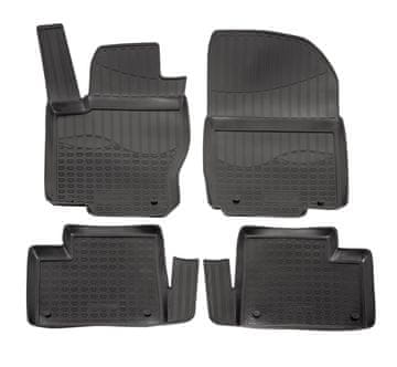 SCOUTT Gumijaste preproge NORM z dvignjenim robom za Mercedes-Benz GL X166 / W166 2012-2019 4ks