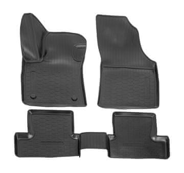 SCOUTT Gumijaste preproge NORM z dvignjenim robom za Renault Megane IV 2016-Nad 4ks