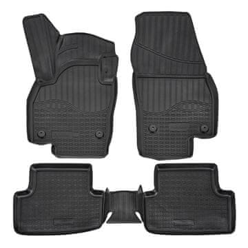 SCOUTT Gumijaste preproge NORM z dvignjenim robom za Volkswagen T-Cross 2018-Nad 5ks