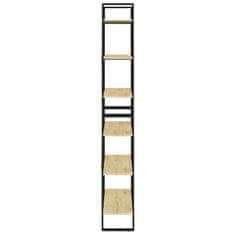 Vidaxl Visoka omara 80x30x210 cm trdna borovina