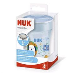 Nuk čarobna skodelica s pokrovom 230ml, modra