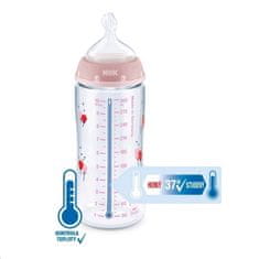 Nuk FC+ Mickey steklenička z nadzorom temperature, 300 ml - siva