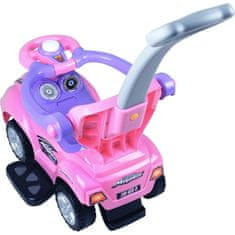 Baby Mix Baby Rider 3v1 Bayo Mega Car roza