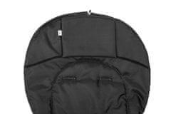 Sensillo Volnena spalna vreča - Črna za otroški voziček (95x40)